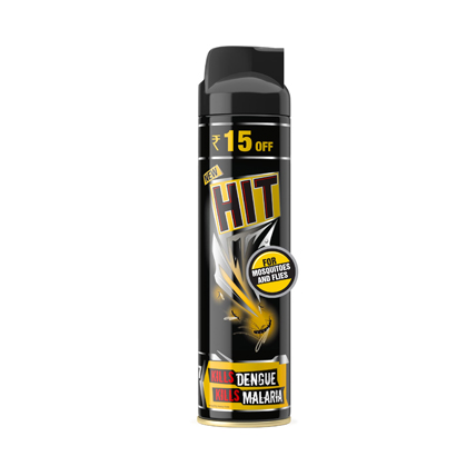 Hit Repellents Spray Flying Insect Killer Black